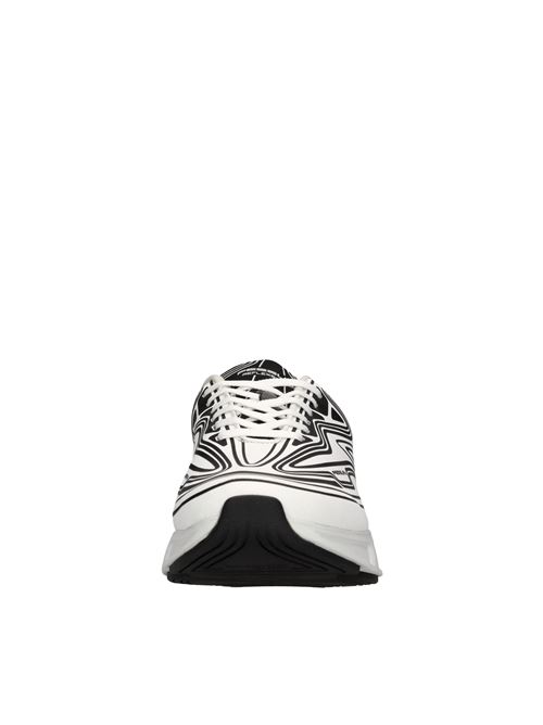 Sneakers model SHOES RUNFLEX ACTION in leather and ecoleather FESSURA | SHOES RUNFLEX ACTIONBIANCO-NERO